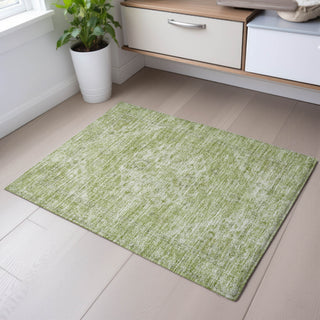 Piper Looms Mayfield Global AMF1104 Sage Machine Washable Area Rug Scatter Lifestyle Image Feature