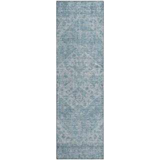 Piper Looms Mayfield Global AMF1104 Sky Machine Washable Area Rug Runner Main Image