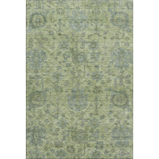 Piper Looms Mayfield Damask AMF1105 Aloe Machine Washable Area Rug main image