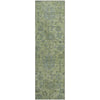 Piper Looms Mayfield Damask AMF1105 Aloe Machine Washable Area Rug Runner Main Image