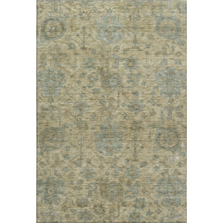 Piper Looms Mayfield Damask AMF1105 Beige Machine Washable Area Rug main image