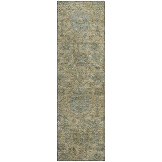 Piper Looms Mayfield Damask AMF1105 Beige Machine Washable Area Rug Runner Main Image