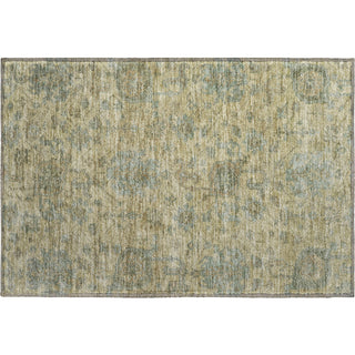 Piper Looms Mayfield Damask AMF1105 Beige Machine Washable Area Rug Scatter Main Image