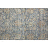 Piper Looms Mayfield Damask AMF1105 Denim Machine Washable Area Rug Scatter Main Image