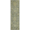 Piper Looms Mayfield Damask AMF1105 Sage Machine Washable Area Rug Runner Main Image