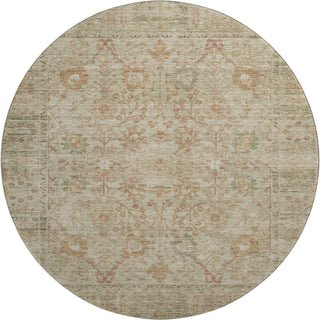 Piper Looms Mayfield Global AMF1106 Beige Machine Washable Area Rug Round Main Image