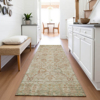 Piper Looms Mayfield Global AMF1106 Beige Machine Washable Area Rug Runner Lifestyle Image Feature