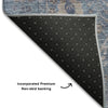 Piper Looms Mayfield Global AMF1106 Blue Machine Washable Area Rug Backing Image