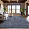 Piper Looms Mayfield Global AMF1106 Blue Machine Washable Area Rug Lifestyle Image Feature