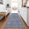 Piper Looms Mayfield Global AMF1106 Blue Machine Washable Area Rug Runner Lifestyle Image Feature
