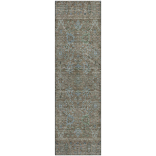Piper Looms Mayfield Global AMF1106 Brown Machine Washable Area Rug Runner Main Image