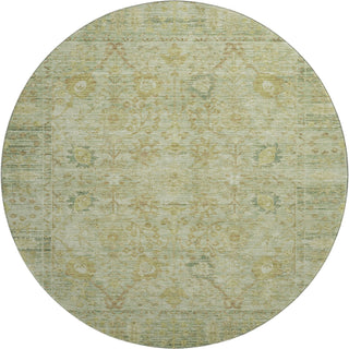 Piper Looms Mayfield Global AMF1106 Sage Machine Washable Area Rug Round Main Image