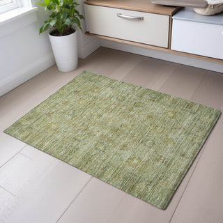 Piper Looms Mayfield Global AMF1106 Sage Machine Washable Area Rug Scatter Lifestyle Image Feature