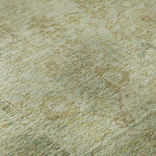 Piper Looms Mayfield Global AMF1106 Sage Machine Washable Area Rug Swatch Image