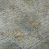 Piper Looms Mayfield Global AMF1106 Teal Machine Washable Area Rug Swatch Image