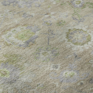 Piper Looms Mayfield Global AMF1107 Beige Machine Washable Area Rug Swatch Image