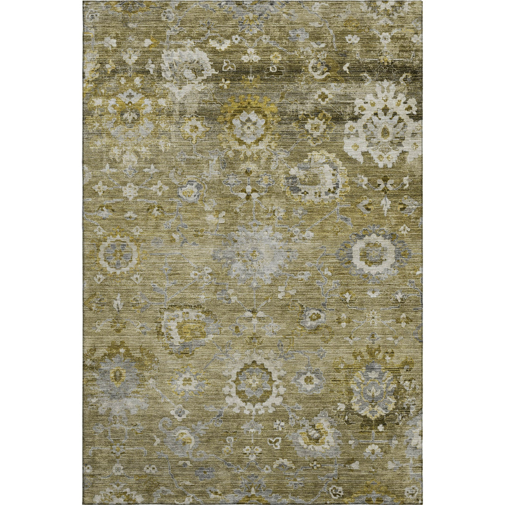 Piper Looms Mayfield Global AMF1107 Brown Machine Washable Area Rug main image