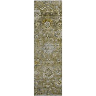 Piper Looms Mayfield Global AMF1107 Brown Machine Washable Area Rug Runner Main Image