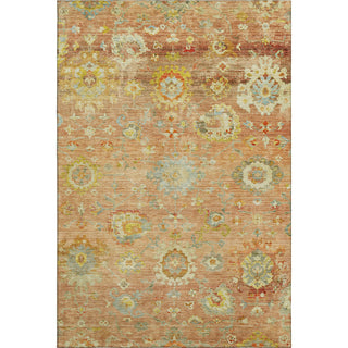 Piper Looms Mayfield Global AMF1107 Coral Machine Washable Area Rug main image