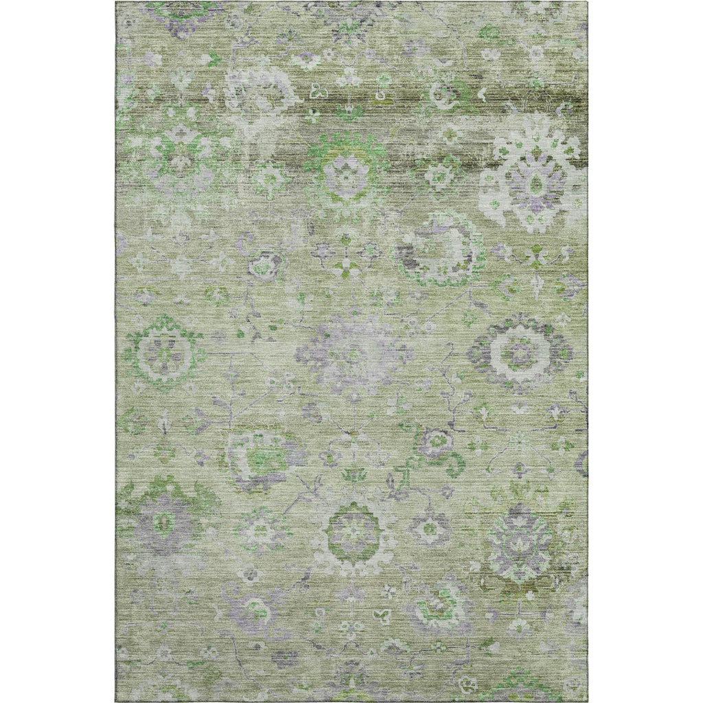 Piper Looms Mayfield Global AMF1107 Mint Machine Washable Area Rug main image