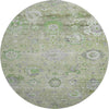 Piper Looms Mayfield Global AMF1107 Mint Machine Washable Area Rug Round Main Image