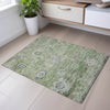 Piper Looms Mayfield Global AMF1107 Mint Machine Washable Area Rug Scatter Lifestyle Image Feature