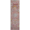 Piper Looms Mayfield Global AMF1107 Pink Machine Washable Area Rug Runner Main Image
