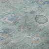 Piper Looms Mayfield Global AMF1107 Seafoam Machine Washable Area Rug Swatch Image