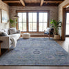 Piper Looms Mayfield Global AMF1107 Sky Machine Washable Area Rug Lifestyle Image Feature