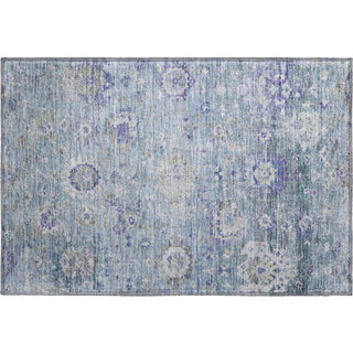 Piper Looms Mayfield Global AMF1107 Sky Machine Washable Area Rug Scatter Main Image