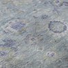 Piper Looms Mayfield Global AMF1107 Sky Machine Washable Area Rug Swatch Image
