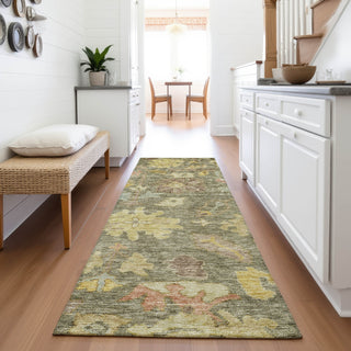 Piper Looms Mayfield Global AMF1108 Aloe Machine Washable Area Rug Runner Lifestyle Image Feature