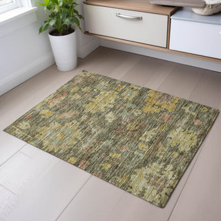 Piper Looms Mayfield Global AMF1108 Aloe Machine Washable Area Rug Scatter Lifestyle Image Feature