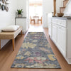 Piper Looms Mayfield Global AMF1108 Blue Machine Washable Area Rug Runner Lifestyle Image Feature