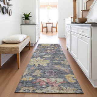 Piper Looms Mayfield Global AMF1108 Blue Machine Washable Area Rug Runner Lifestyle Image Feature