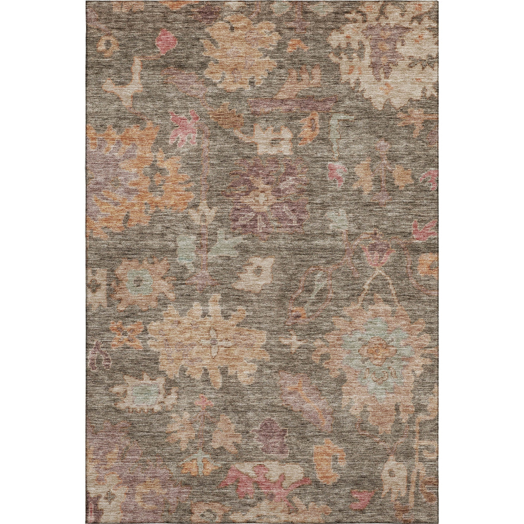 Piper Looms Mayfield Global AMF1108 Brown Machine Washable Area Rug main image