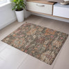 Piper Looms Mayfield Global AMF1108 Brown Machine Washable Area Rug Scatter Lifestyle Image Feature