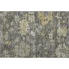 Piper Looms Mayfield Global AMF1108 Gray Machine Washable Area Rug Scatter Main Image