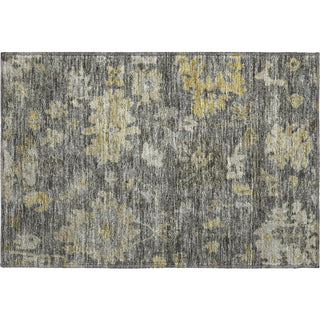 Piper Looms Mayfield Global AMF1108 Gray Machine Washable Area Rug Scatter Main Image