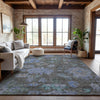 Piper Looms Mayfield Global AMF1108 Taupe Machine Washable Area Rug Lifestyle Image Feature