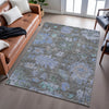 Piper Looms Mayfield Global AMF1108 Taupe Machine Washable Area Rug Lifestyle Image Feature