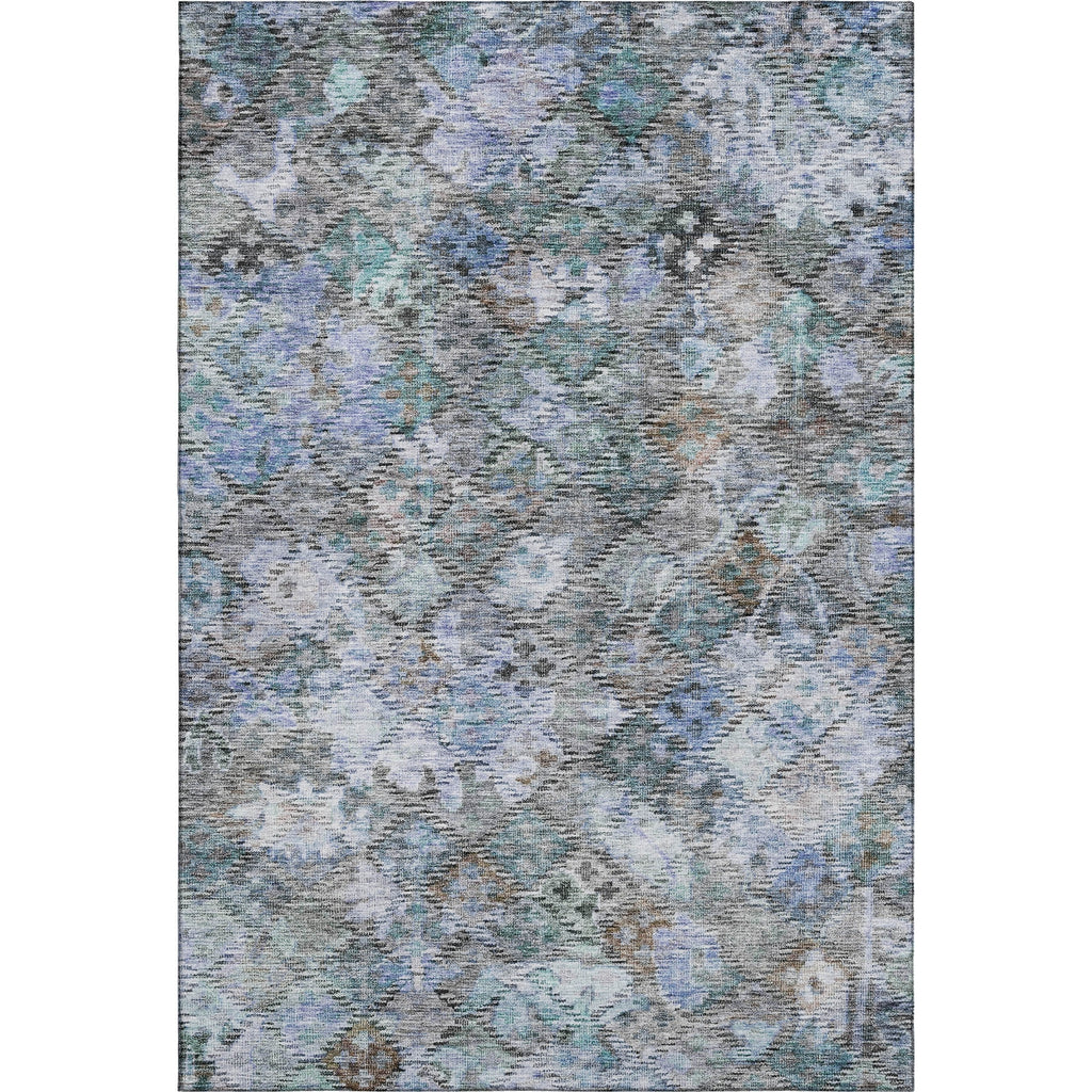Piper Looms Mayfield Global AMF1109 Blue Machine Washable Area Rug main image