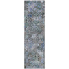 Piper Looms Mayfield Global AMF1109 Blue Machine Washable Area Rug Runner Main Image