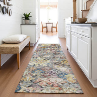 Piper Looms Mayfield Global AMF1109 Gold Machine Washable Area Rug Runner Lifestyle Image Feature