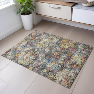 Piper Looms Mayfield Global AMF1109 Gold Machine Washable Area Rug Scatter Lifestyle Image Feature