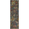 Piper Looms Mayfield Global AMF1109 Gray Machine Washable Area Rug Runner Main Image