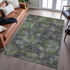Piper Looms Mayfield Global AMF1109 Green Machine Washable Area Rug Lifestyle Image Feature