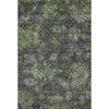 Piper Looms Mayfield Global AMF1109 Green Machine Washable Area Rug main image