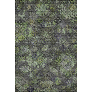 Piper Looms Mayfield Global AMF1109 Green Machine Washable Area Rug main image
