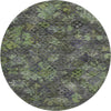 Piper Looms Mayfield Global AMF1109 Green Machine Washable Area Rug Round Main Image